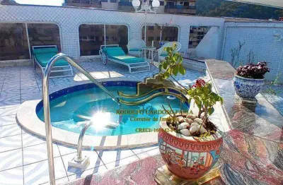 Guarujá praia da enseada cobertura 3 dormitórios 1181,34 mts 2 vagas piscina privativa