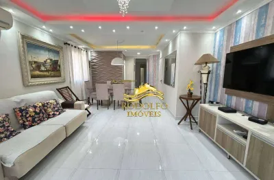 Guarujá praia das astúrias 3 suítes 116m² 1 vaga sacada ar-condicionado