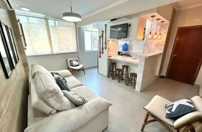 Guarujá praia das astúrias 2 dormitórios 44,3m² 1 vaga ótimo custo benefício