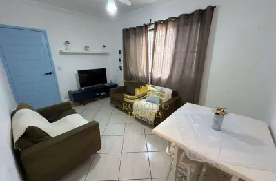 Guarujá praia das astúrias 2 dormitórios 65m² 1 vaga vista para o mar churrasqueira