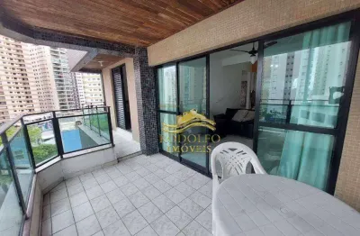 Guarujá praia das astúrias 2 dormitórios + suíte empregada 107m² 1 vaga elevador social e de serviço portaria 24hrs