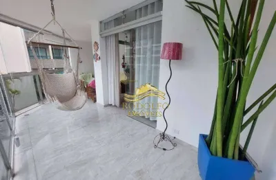 Guarujá praia da enseada 3 suítes + dormitório de empregada 142m² 2 vagas piscina ar-condicionado área gourmet