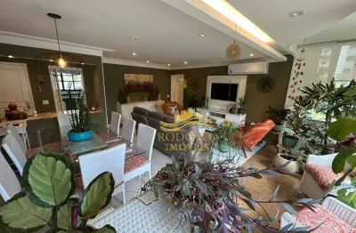 Guarujá praia da enseada 4 dormitórios 166m² 1 vaga ar-condicionado sacada piscina espaço gourmet área verde