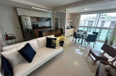 Guarujá praia das pitangueiras 2 dormitórios 86m² 1 vaga piscina ar-condicionado varanda gourmet