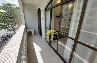 Guarujá praia da enseada 3 dormitórios + 1 suíte empregada 100m² 1 vaga ar-condicionado sacada espaço gourmet