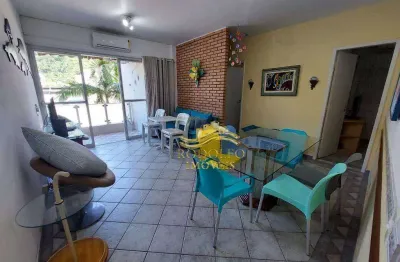 Guarujá praia da enseada 3 dormitórios 120m² 1 vaga ar-condicionado piscina salão de festas