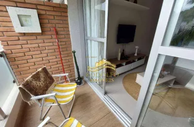 Guarujá praia da enseada 3 dormitórios 120m² 1 vaga ar-condicionado piscina área gourmet