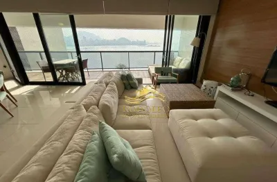 Guarujá praia das astúrias 3 dormitórios 160m² 2 vagas piscina sauna vista mar academia