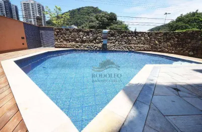 Guarujá enseada próximo ao mar- 4 dts, sacada, lazer, piscina, jogos, 2 vagas.