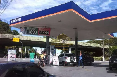 Guarujá-sp vila ligya ponto de posto de gasolina para locação 814 m²