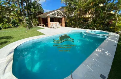 Guarujá praia da enseada casa alto padrão 5 suítes 400m² 4 vagas varanda gourmet e piscina