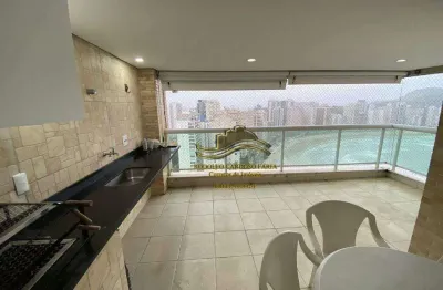 Guarujá praia das astúrias linda vista mar 3 dormitórios 117m² 2 vagas piscina sauna varanda gourmet