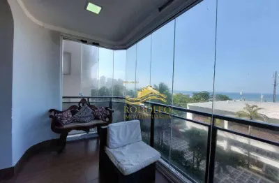 Guarujá praia das pitangueiras 3 suítes 210m² 2 vagas piscina churrasqueira vista para o mar