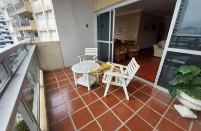 Guarujá praia das astúrias ampla vista para o mar 3 dormitórios 130m² 1 vaga