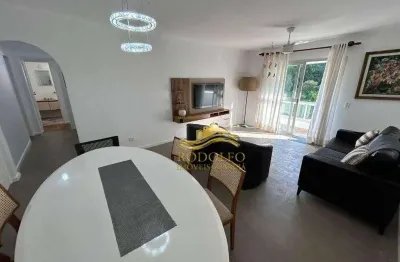 Guarujá praia das pitangueiras 2 dormitórios 115m² 1 vaga churrasqueira vista para o mar