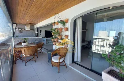 Guarujá praia das pitangueiras 4 dormitórios 175m² 2 vagas piscina sauna academia vista para o mar
