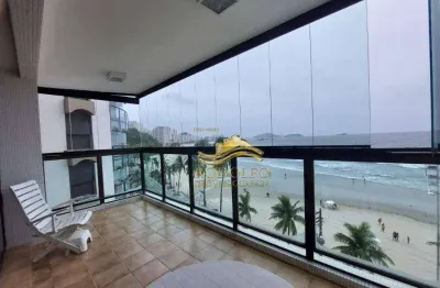 Guarujá praia das astúrias vista mar 4 suítes 178,18 mts 2 vagas lazer com piscina