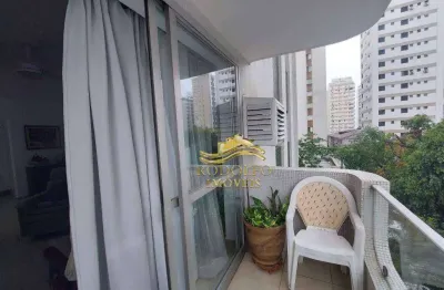 Guarujá praia das pitangueiras 3 dormitórios 110m² 2 vagas churrasqueira sacada elevador