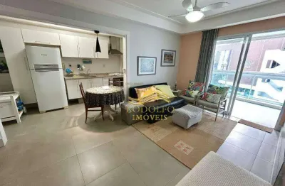 Guarujá praia das astúrias 2 dormitórios 97m² 2 vagas lazer de clube ar-condicionado