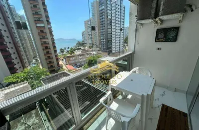 Guarujá praia das astúrias 3 dormitórios 90m²  1 vaga varanda gourmet sacada