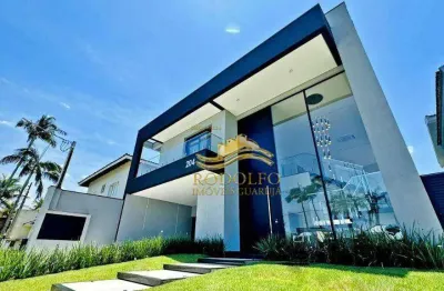 Guarujá praia pernambuco sobrado no acapulco 5 suítes 490m² área construída 4 vagas piscina