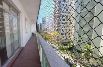 Guarujá praia das pitangueiras vista para o mar 3 dormitórios 161,90m² portaria 24 horas serviço de praia