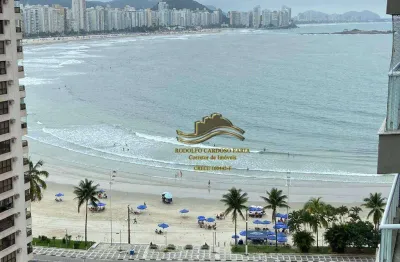 Guarujá astúrias, quadra mar, 211 metros úteis, 3 dts (1 suíte) + suíte de empregada, varanda gourmet, 2 vagas