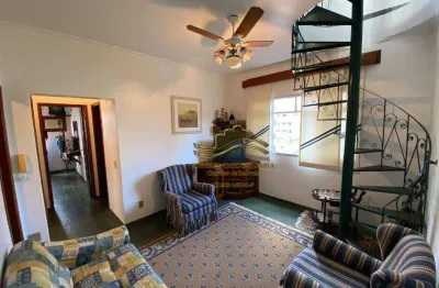 Cobertura com 3 dormitórios à venda, 130 m² por r$ 480.000,00 - jardim las palmas - guarujá/sp