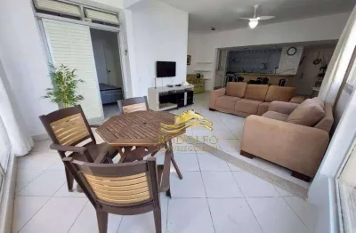 Guarujá astúrias frente ao mar 3 dormitórios 112m² piscina sauna salão de jogos