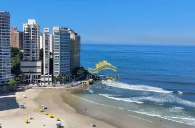 Guarujá praia das pitangueiras 3 dormitórios 210m² 2 vagas terraço com vista para o mar