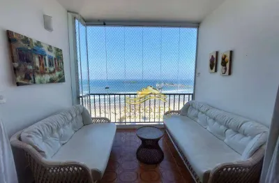 Guarujá praia das pitangueiras vista mar 4 dormitórios 125m² 2 vagas lazer com piscina