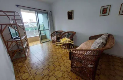 Guarujá praia das astúrias 2 dormitórios 70m² 1 vaga elevador a 250m da praia