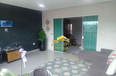 Guarujá jardim progresso casa 2 dormitórios 130m² 1 vaga sobreposta alta lavabo portão eletrônico