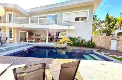 Guarujá casa no pernambuco i 4 suítes 400m² piscina ar-condicionado varanda gourmet jacuzzi jardim campo de futebol