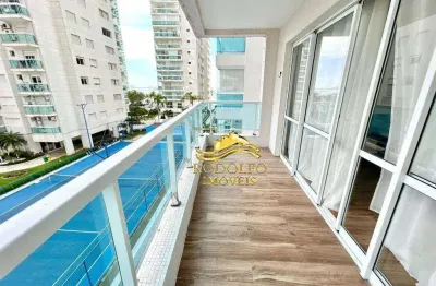 Guarujá-sp praia das astúrias 2 dormitórios 78m² 2 vagas lazer completo vista mar