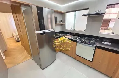 Guarujá-sp praia das astúrias 2 dormitórios 60m² 1 vaga ar-condicionado salão de festas churrasqueira