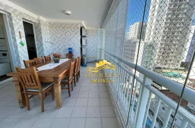 Guarujá praia das astúrias 3 dormitórios 129,53m² 2 vagas piscina quadra poliesportiva academia