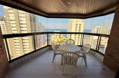 Guarujá praia das astúrias 4 dormitórios 180m² 2 vagas 2 varandas ar-condicionado piscina e sauna