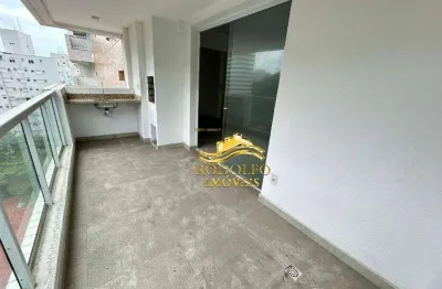 Guarujá-sp praia das astúrias 3 dormitórios 93,46m² 2 vagas piscina salão de festa e jogos varanda gourmet