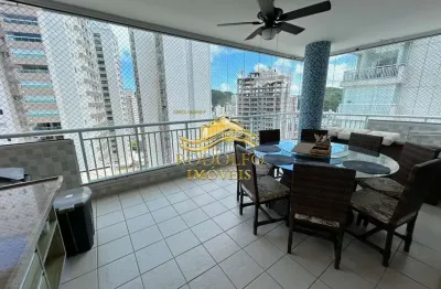 Guarujá-SP Praia das Astúrias 3 Dormitórios 121m² 2 Vagas Vista Mar Varanda Lazer de Clube