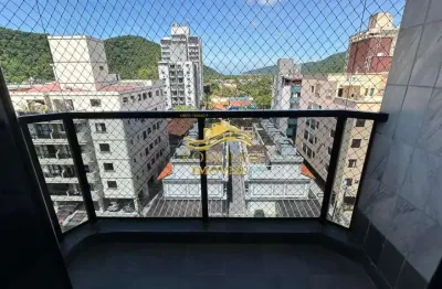 Guarujá-SP Praia do Tombo 2 Dormitórios 70m² 1 Vaga Sacada Ar-condicionado