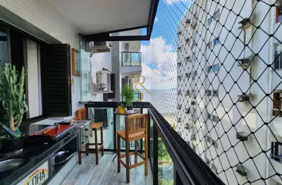 Apartamento com 3 quartos à venda na avenida bartolomeu de gusmão, --, boqueirão, santos por r$ 1.795.000
