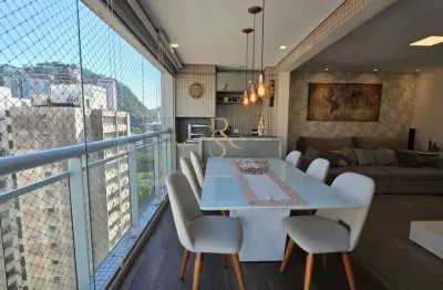 Apartamento com 3 quartos à venda na frederico ozanam, --, josé menino, santos por r$ 1.295.000