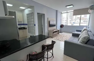 Apartamento com 1 quarto à venda na rua doutor alamir martins, --, gonzaga, santos por r$ 480.000