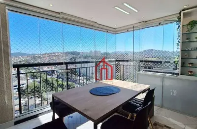 Apartamento com 2 dormitórios à venda, 56 m² por r$ 660.000,00 - jardim flor da montanha - guarulhos/sp