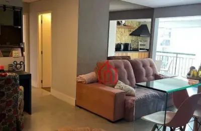 Apartamento com 2 dormitórios, 68 m² - venda por r$ 749.000,00 ou aluguel por r$ 5.630,00/mês - jardim flor da montanha - guarulhos/sp