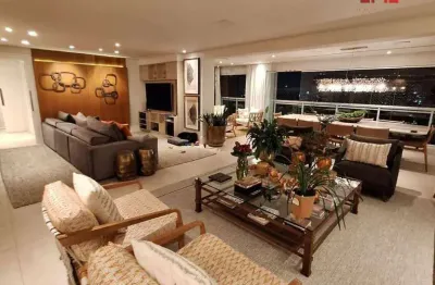 Apartamento com 3 dormitórios para alugar, 197 m² por r$ 16.750,00/mês - bosque maia - guarulhos/sp