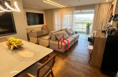 Apartamento com 3 dormitórios à venda, 95 m² por r$ 1.100.000 - jardim flor da montanha - guarulhos/sp