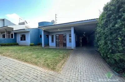 Casa com 1 suíte + 2 quartos à venda, 240 m² por r$ 1.380.000 - gramado - cascavel/pr
