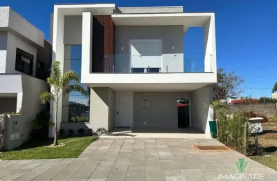 Sobrado com 4 suítes à venda, 204 m² por r$ 1.800.000 - fag - cascavel/pr